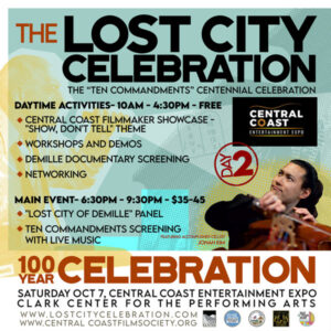 Central Coast Entertainment Expo - The Lost City Celebration Day 2 | Daytime EXPO 10 AM - 4:30 PM FREE | Main Event 6:30 PM - 9:30 PM - $35-45