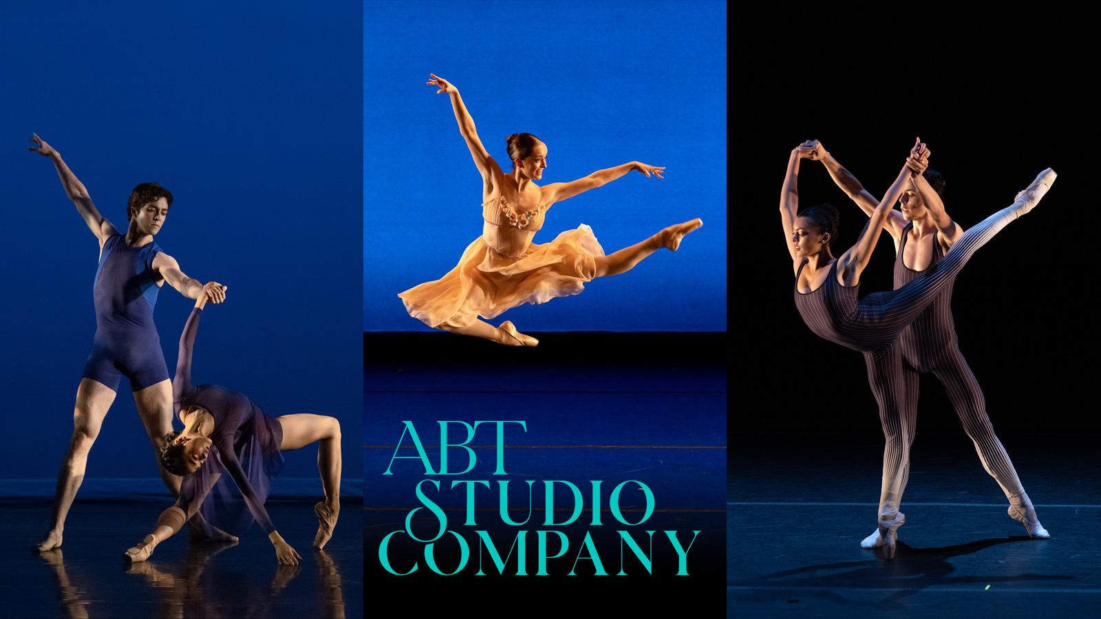 Composite of several American Ballet Theatre dancers in poses