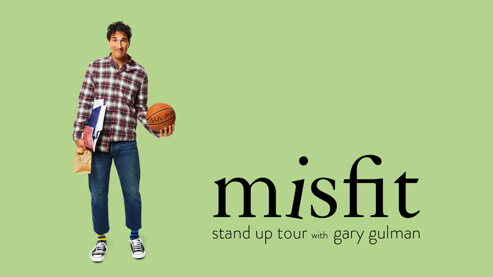 Gary Gulman Misfit Stand-up Tour