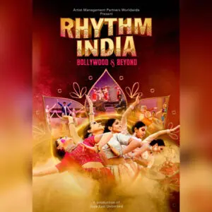 Rhythm India: Bollywood & Beyond composite with dancers in formation