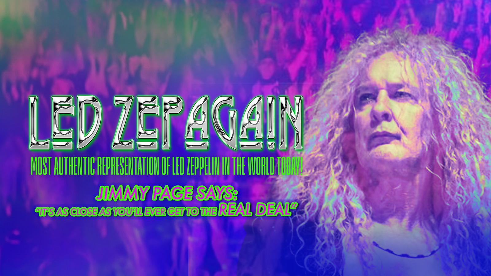 Led Zepagain: Most Authentic Representation of Led Zeppelin in the World Today!