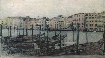 Venice Canal by Cheryl Barton-Petrie