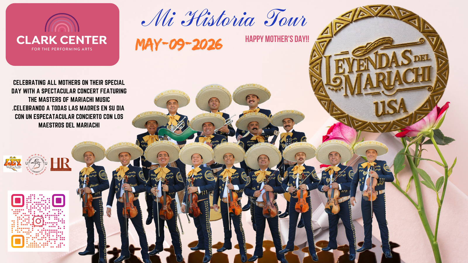 HR Entertainment presents Leyendas del Mariachi - Mother's Day Mariachi Festival