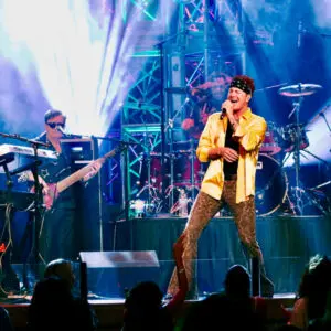 Journey USA performing on stage