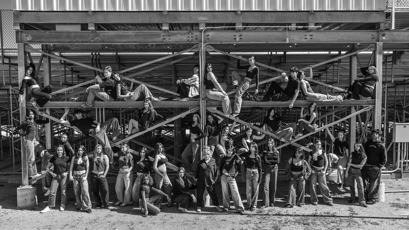 AGHS Dancers assembled for photo