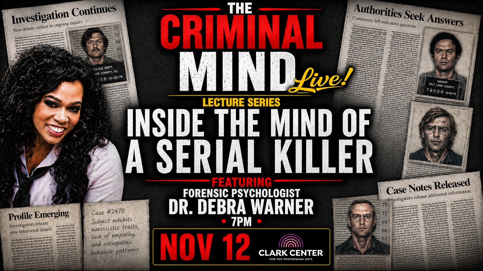Inside the Mind of a Serial Killer with Dr. Debra Warner